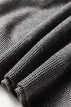 Sleet Lace Trim Patchwork Buttoned Cuffs Loose Sweater