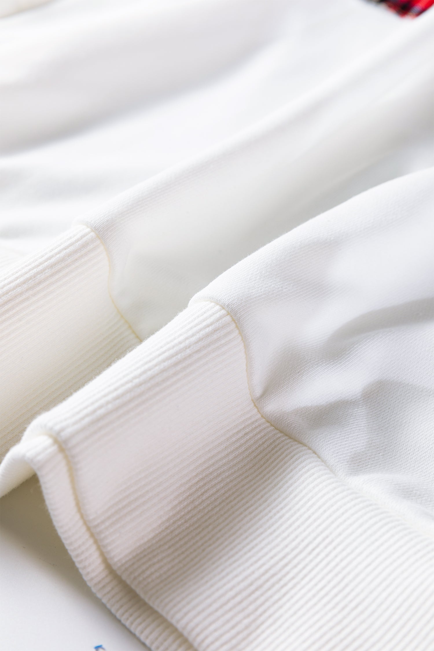 White Plaid MERRY Christmas Vacation Sweatshirt