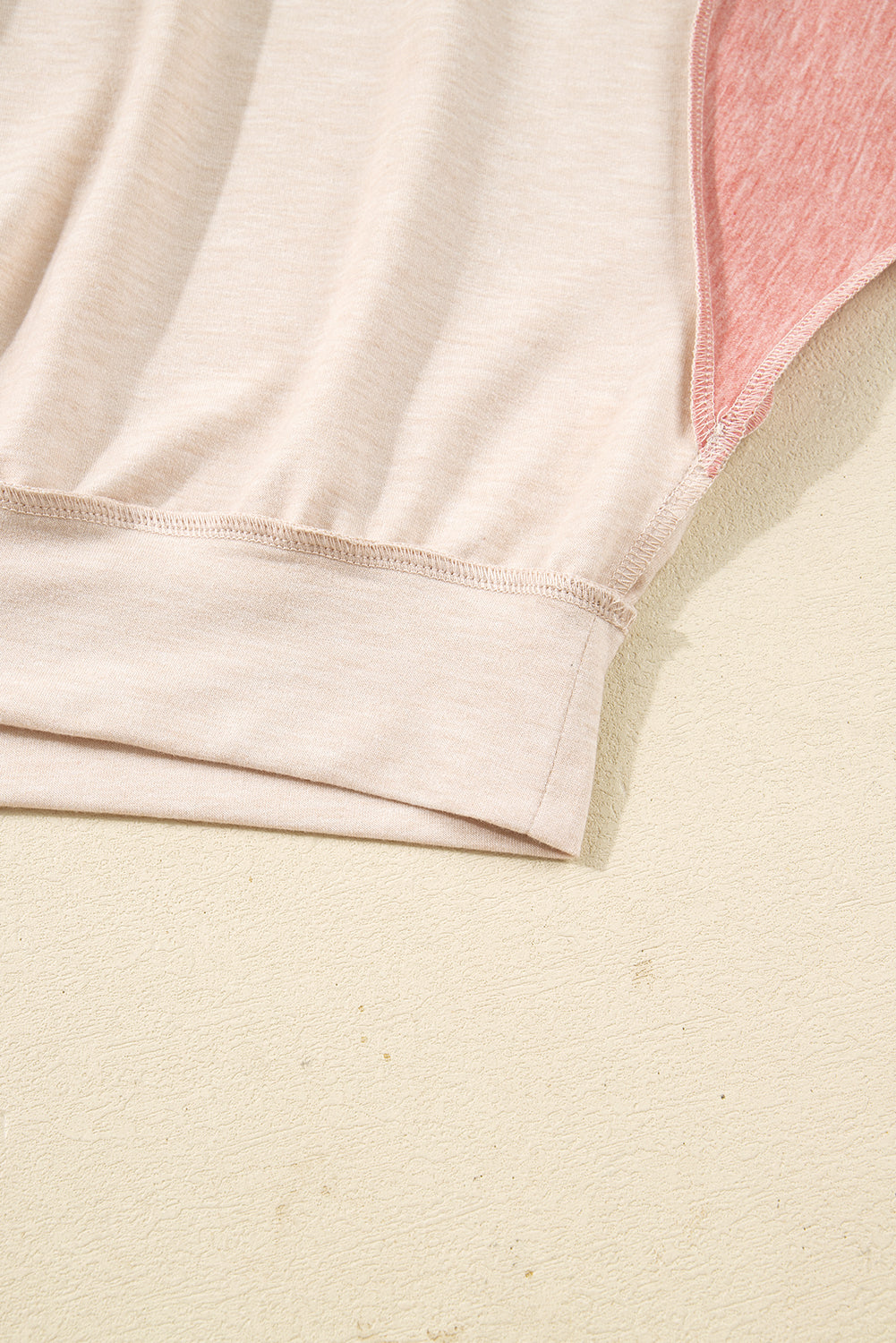 Gray Leopard Color Block Patchwork Reverse Stitch Plus Size Baggy Pullover