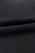 Black Wide Leg Pocketed High Waist Jeans