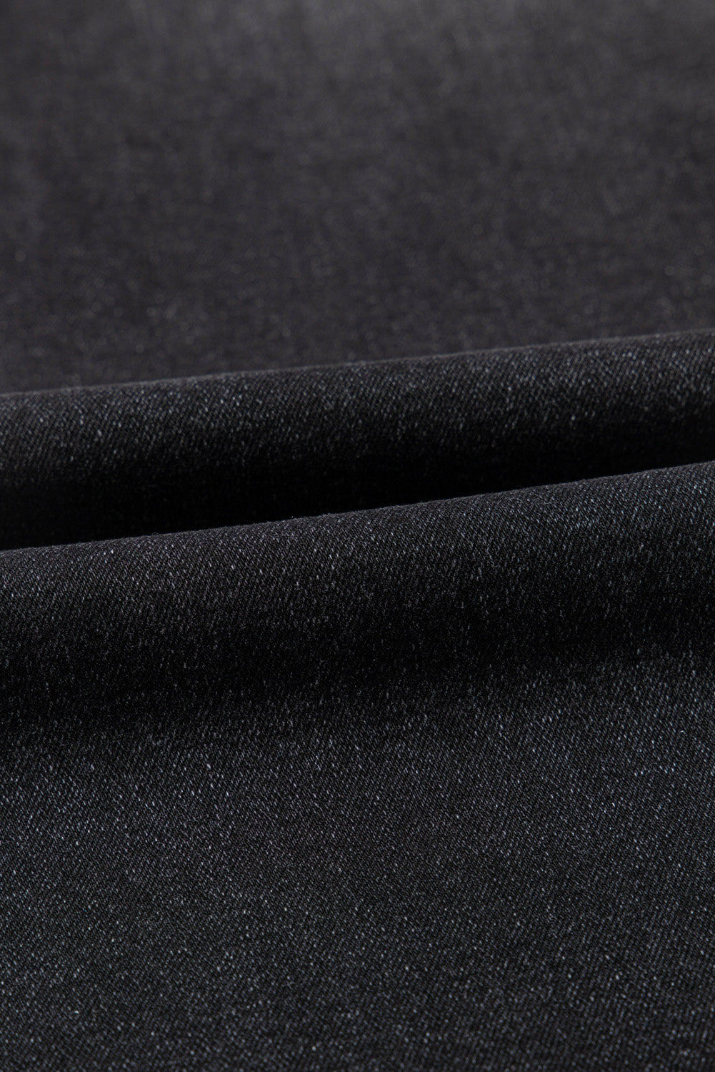 Black Wide Leg Pocketed High Waist Jeans